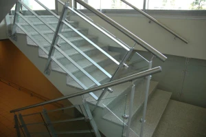 Stopnica granitowa  Bianco Cristal G603 180x33x2 cm realizacja 2