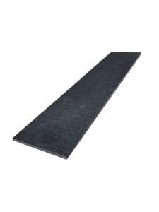 Stopnica granitowa płomieniowana G690 Bazalt Black 150x33x3 cm