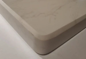 Parapety  - Aglomarmur CARRARA MARBLE poler, gr. 3 cm  -  1 m2 wyrobu gotowego  