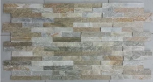 Panele ścienne i elewacyjne - ŁUPEK BEŻ  - 10x36x 0-8 -1-3 cm