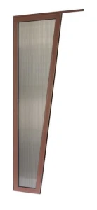ŚCIANKA do daszka łukowego - typ 004 (90cm) - 130x53x30 cm - płyta kom. PC 
