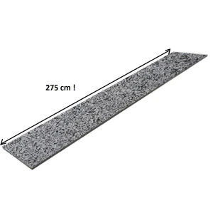 Stopnica granitowa Dark Grey New G654 płomieniowana 275x30x2