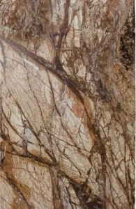 Marmur FOREST BROWN szczotkowany 30,5x61x1 cm   (pł. fazowana, kalibrowana)