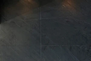 Łupek Czarny płomieniowany i szczotkowany 30x FL x 1,2 cm   